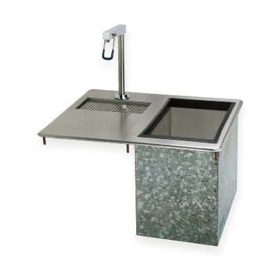Metal Ice Bins
